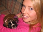 Sky in her new home in Boston