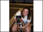 Kalypso at graduation from puppy classes