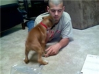 Damien and his new Dad