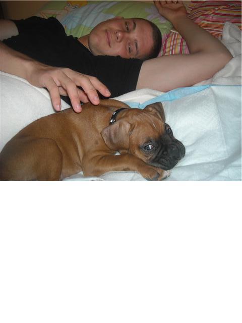 Maverick and his new Dad
